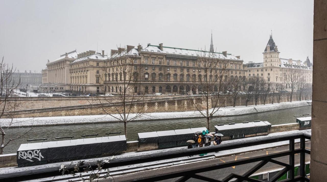 Le Notre Dame - Luxury Apartment With Seine View París Exterior foto